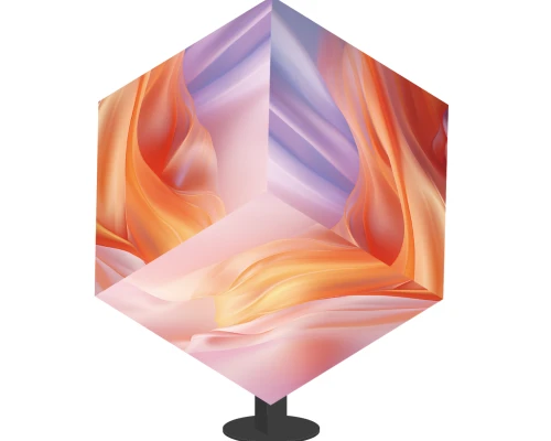 Màn hình 3D sáng tạo, lan truyền: Màn hình LED MileStrong Magic Cube
